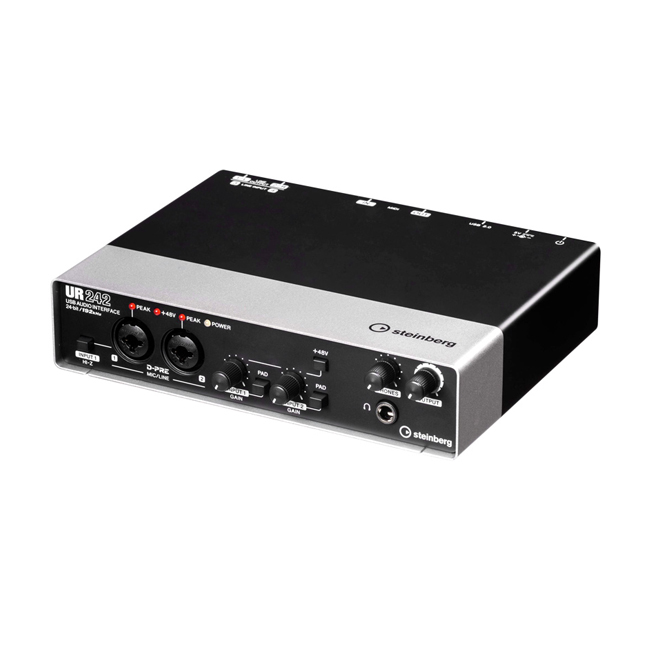 雅马哈(YAMAHA) steinberg UR242 USB专业录音声卡